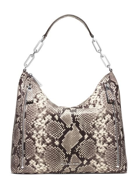 michael kors women handbag snake lether